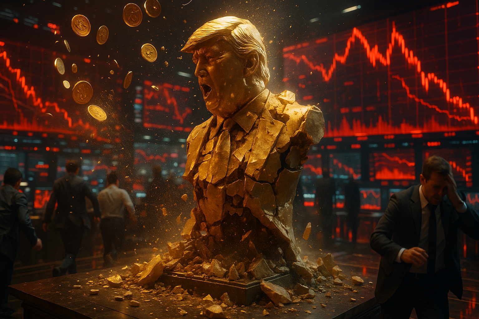 Trump-linked stocks and crypto collapse, wiping $1B+ in family wealth as momentum hype fades and fundamentals reassert control.