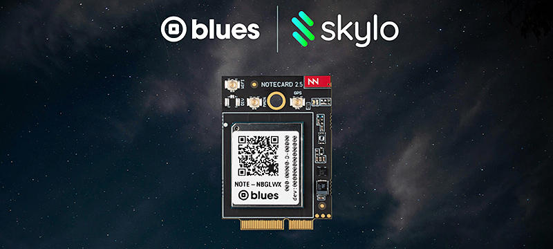 Blues integrates Skylo NTN satellite with cellular and Wi-Fi in a single Notecard IoT module